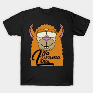 No Drama Llama Llama Shirt Alpaca Llama Animal T-Shirt